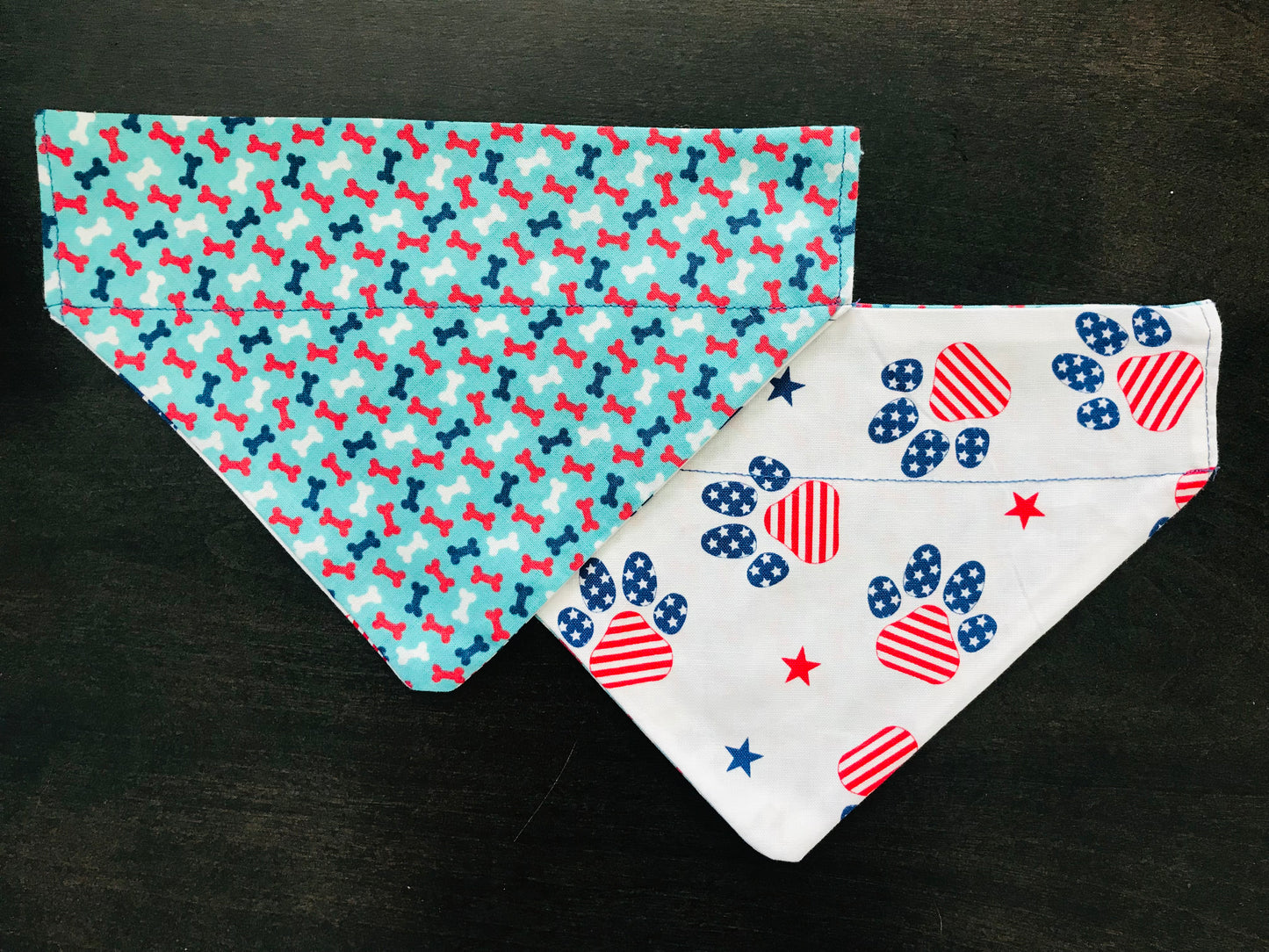 Red*White*Blue Bones/Red*White*Blue Pawprints