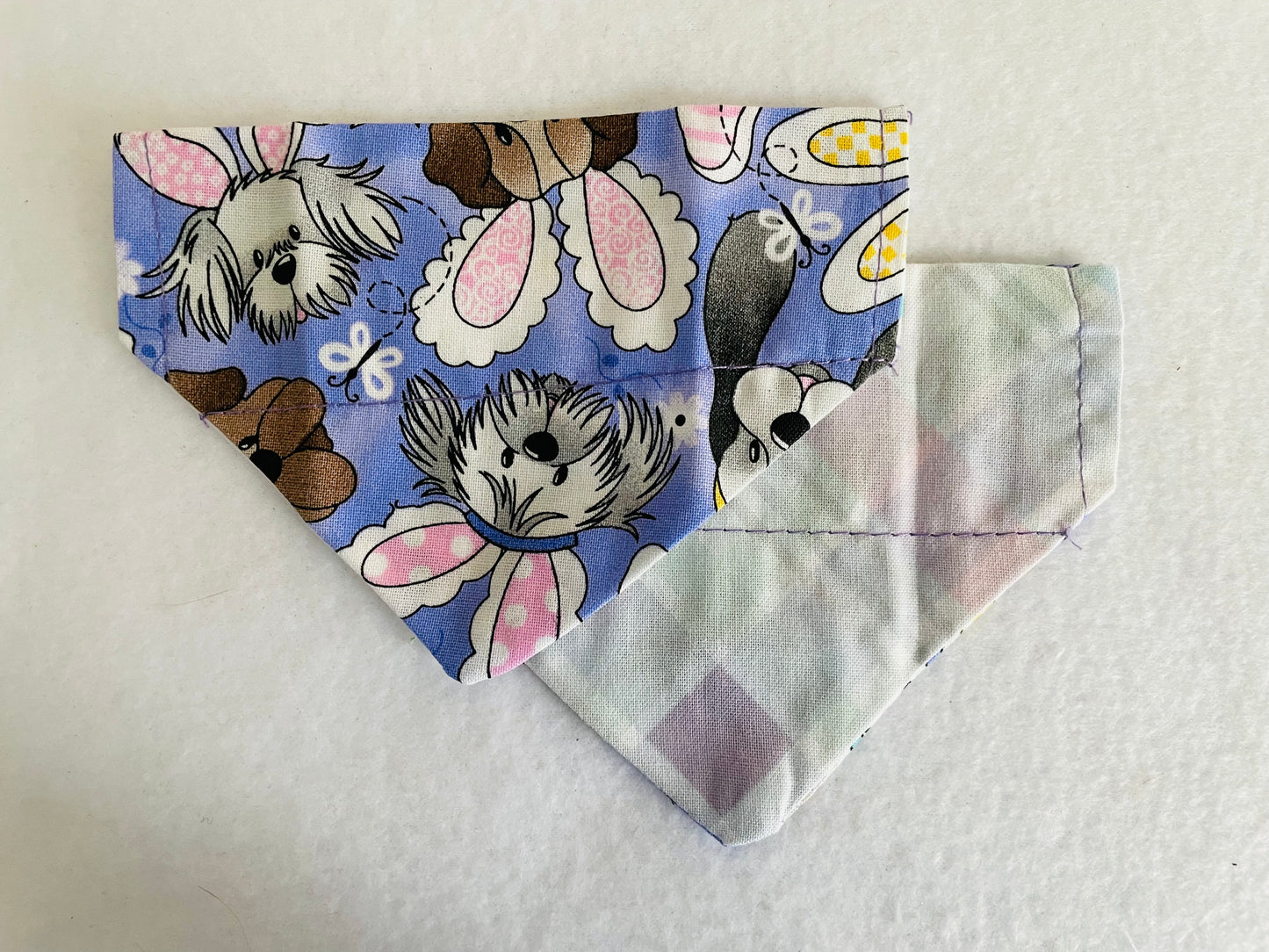 Easter Dogs/Pastel Plaid