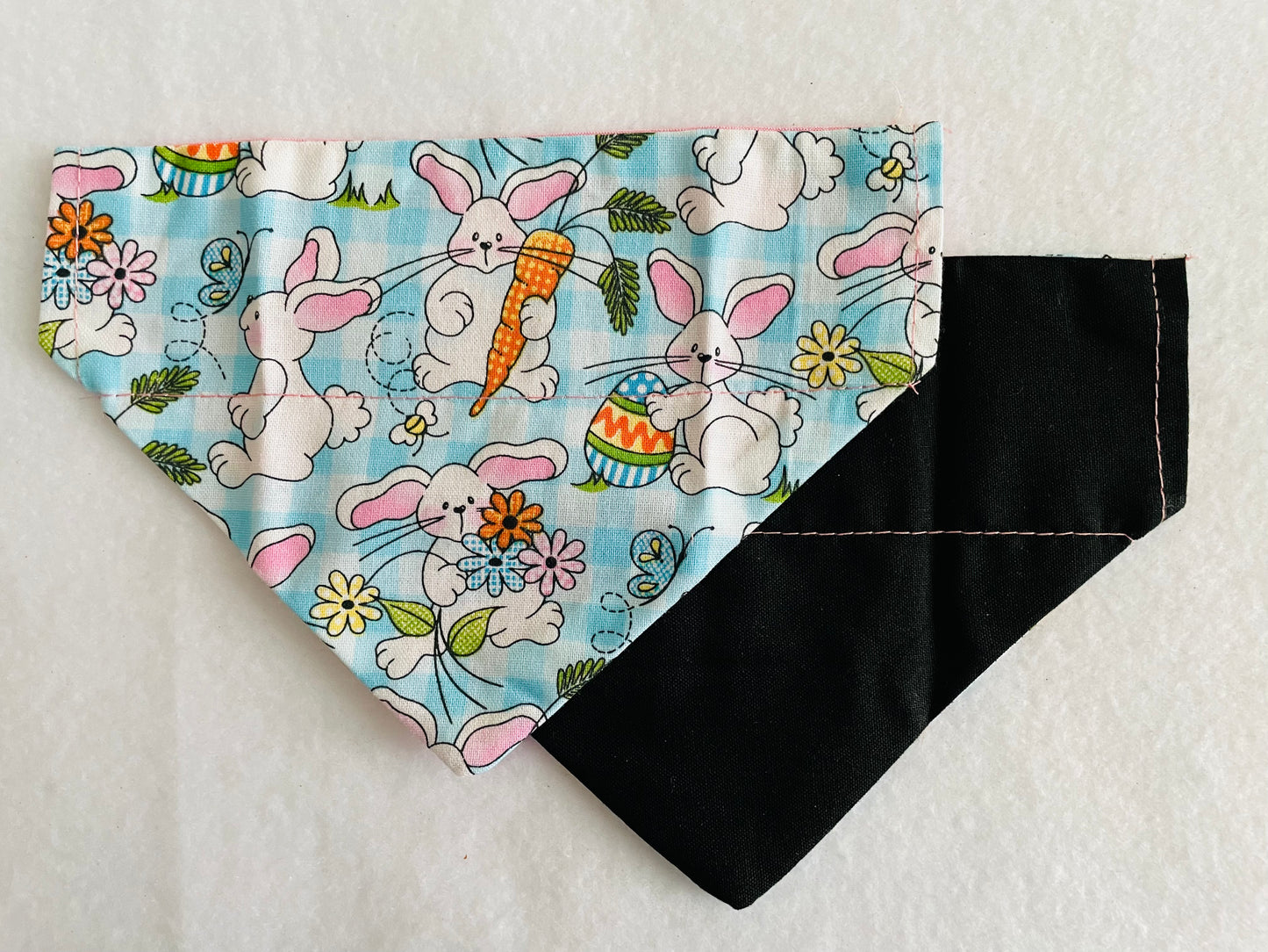Bunnies/Solid Black