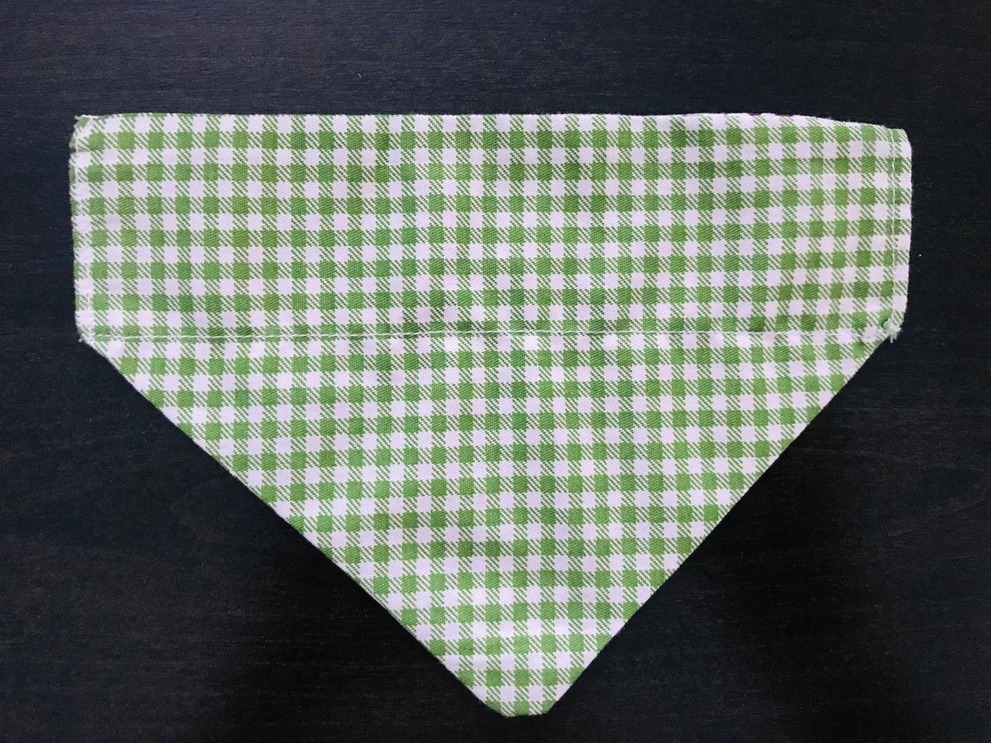 Flowers (Cream background)/Green & White Plaid