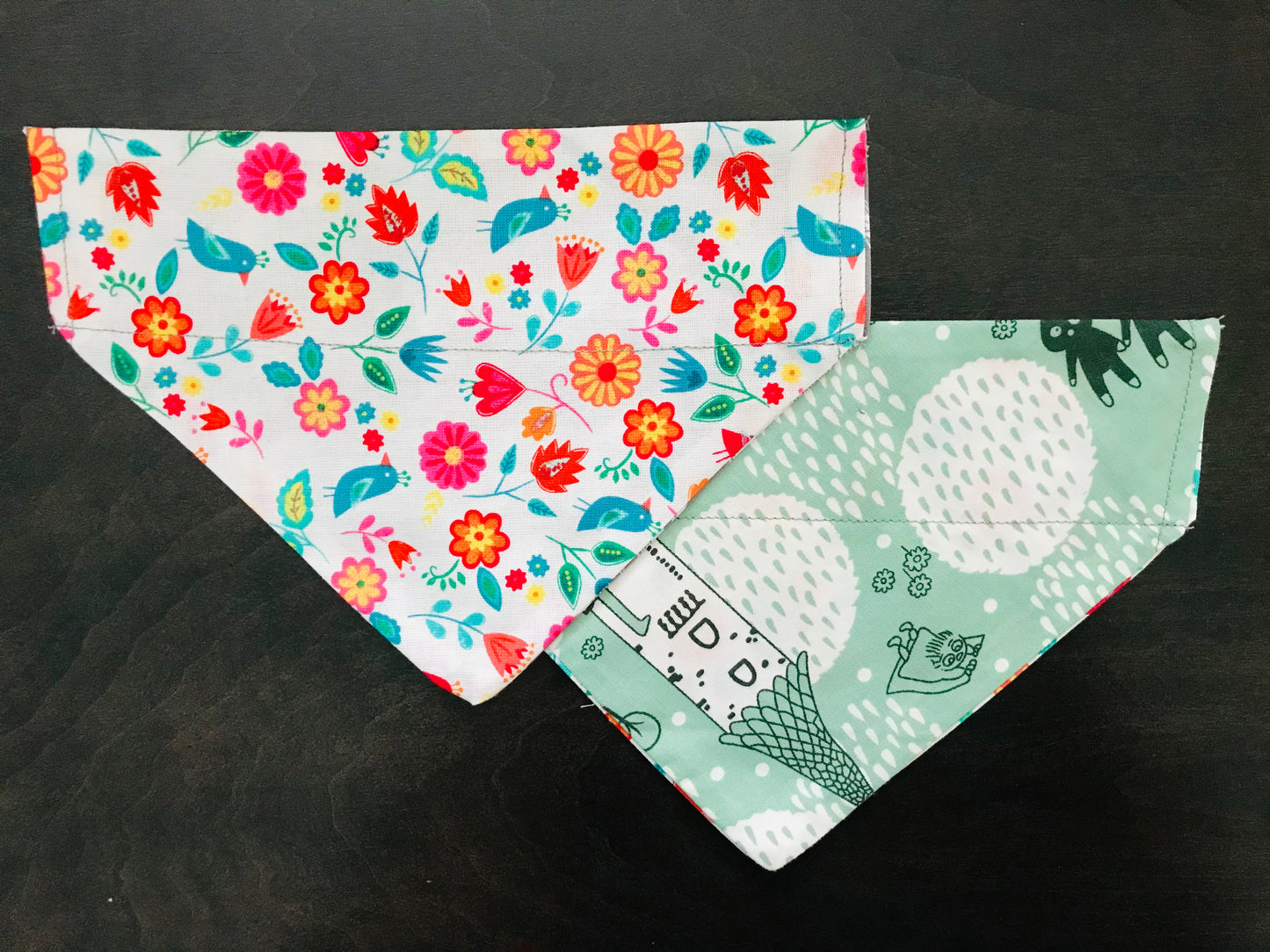 Flowers & Birds/Fairytale Forest (Green)