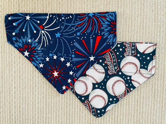 Fireworks/Baseballs (Blue)