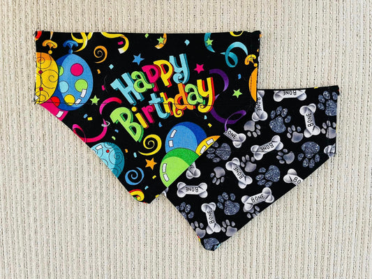 Happy Birthday/Pawprints & Bones