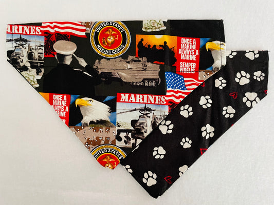 Marines/Pawprints & Hearts