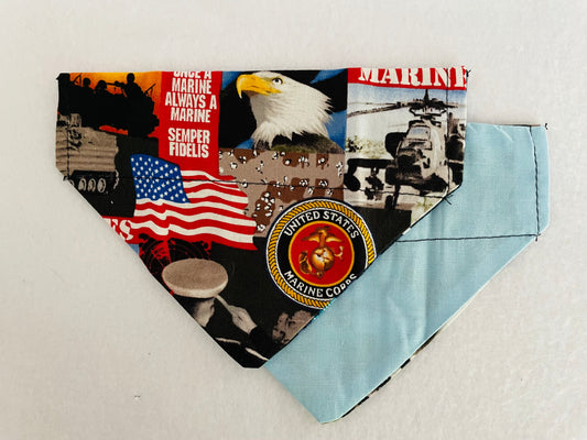 Marines/Solid Light Blue