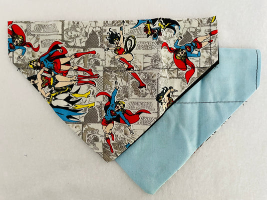 Superwomen/Solid Light Blue