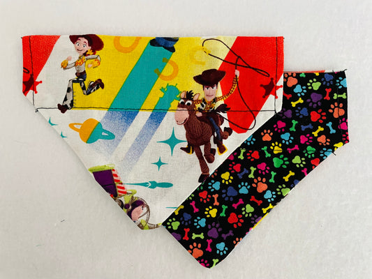 Toy Story/Multi-Colored Pawprints & Bones