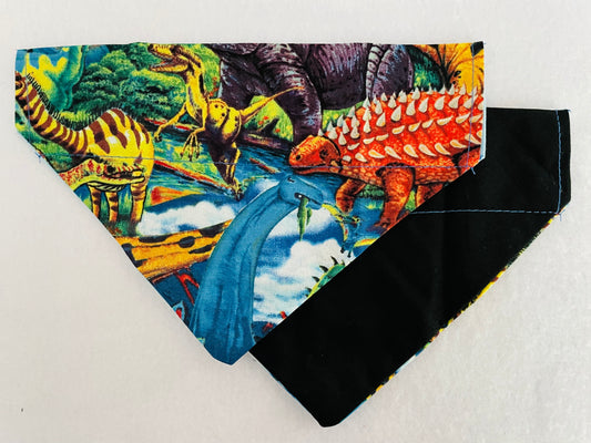 Dinosaurs/Solid Black