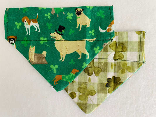 Multiple St. Patty Dogs/Small Shamrocks