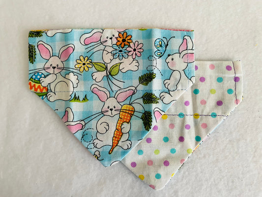 Bunnies/Pastels Polka Dots