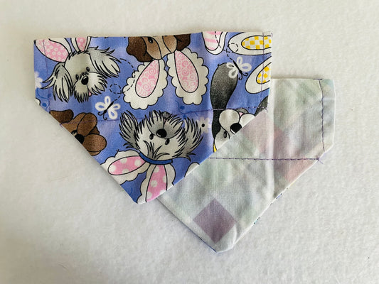Easter Dogs/Pastel Plaid