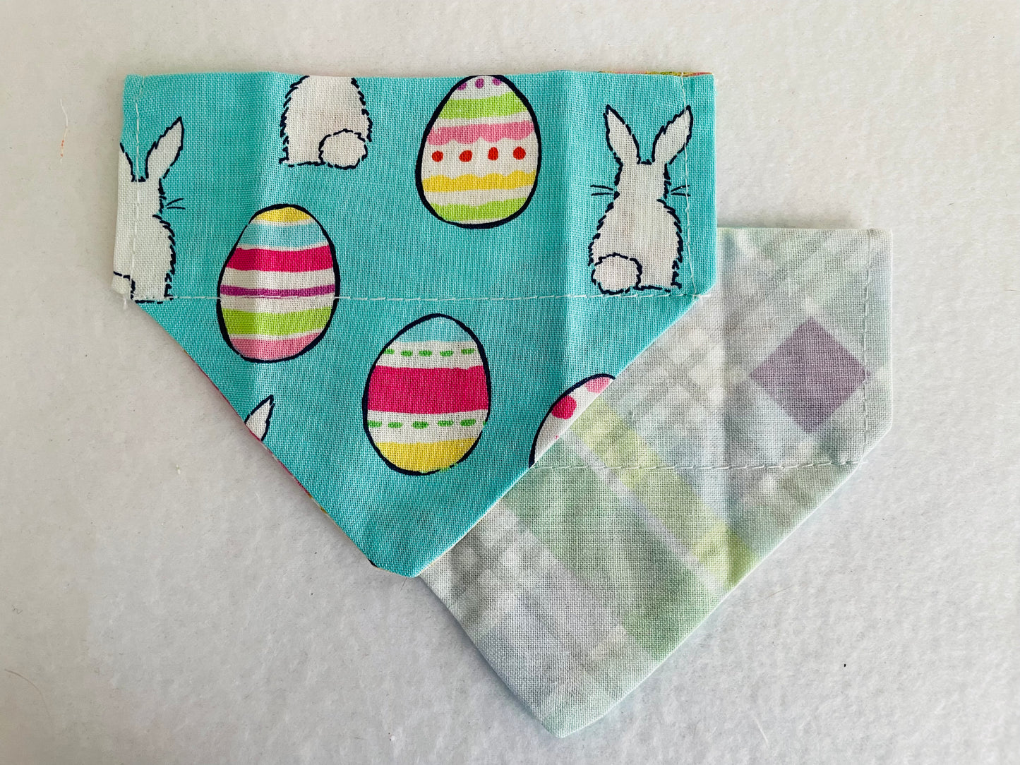 Easter Bunnies/Pastel Plaid