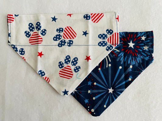 Patriotic Pawprints/Fireworks