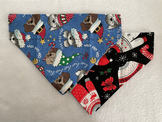 Christmas Dogs (Blue)/Sweaters & Gloves