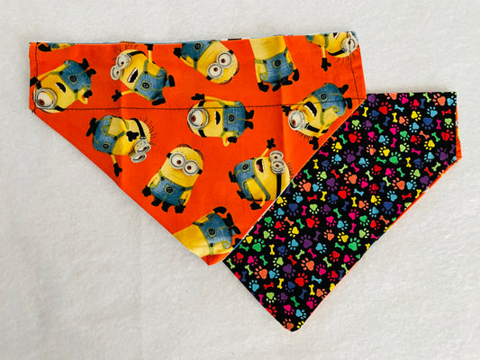 Minions/Multi-Colored Pawprints & Bones