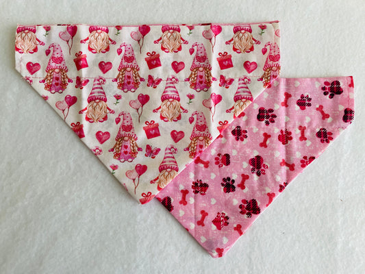 Gnomes/Pink Pawprints & Bones