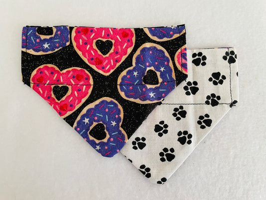 Donut Hearts/Black Pawprints