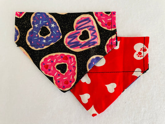 Donut Hearts/Pawprints & Hearts