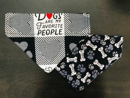 Dogs Are My Favorite People/Pawprints & Bones