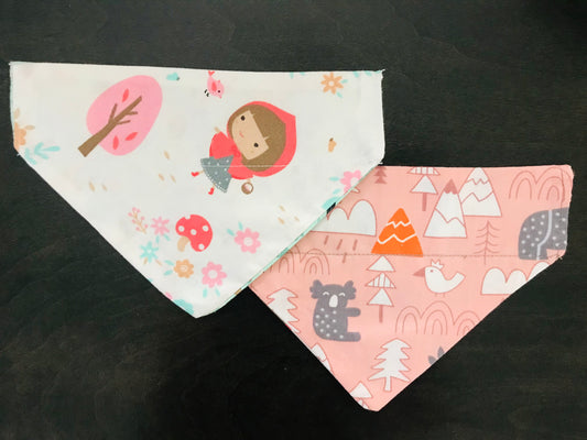 Little Red Riding Hood/Bears in the Woods (Pink)
