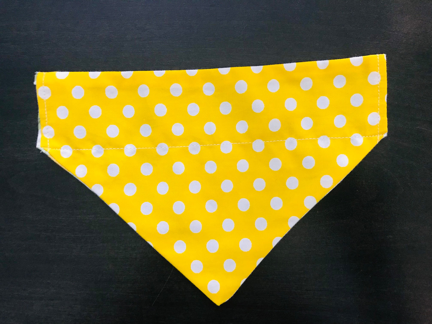 Lemon Plants/White Polka Dots (Yellow)