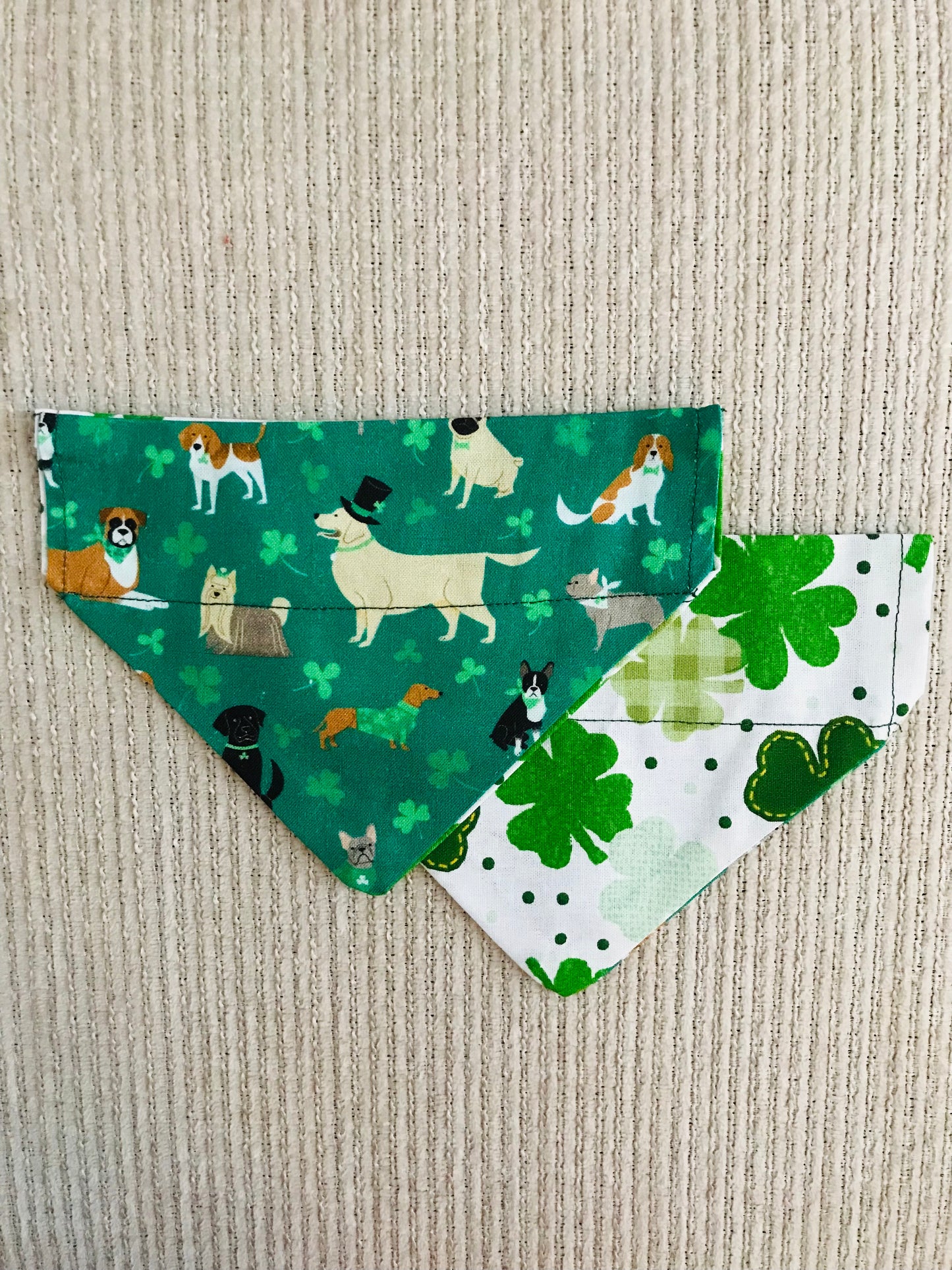 Multiple St. Patty Dogs/Larger Shamrocks