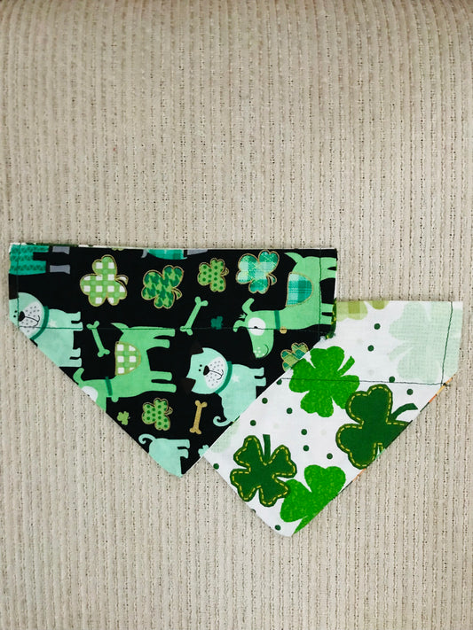 Larger Shamrocks/Green St. Patty's Dogs