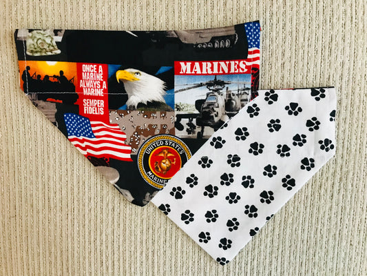 Marines/Black Pawprints