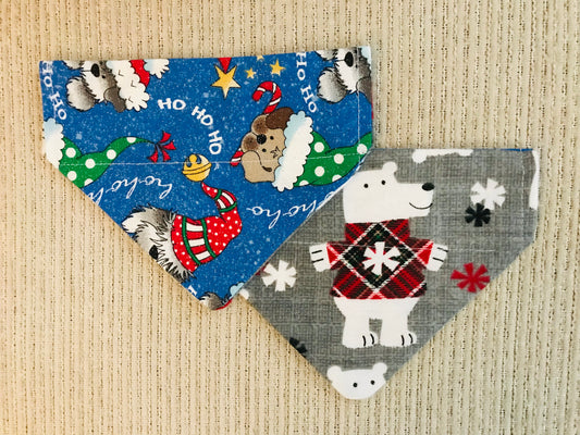 Polar Bears/Christmas Dogs (Blue)