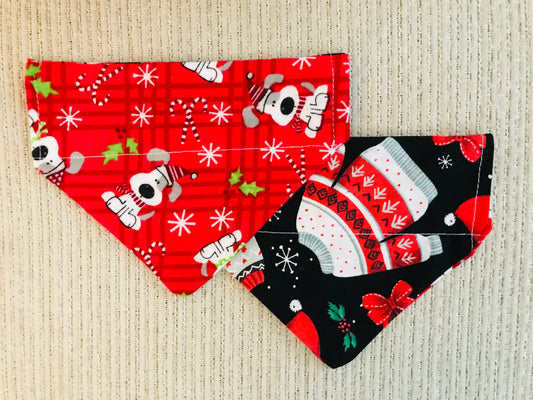 Christmas Dogs (Red)/Sweaters & Gloves