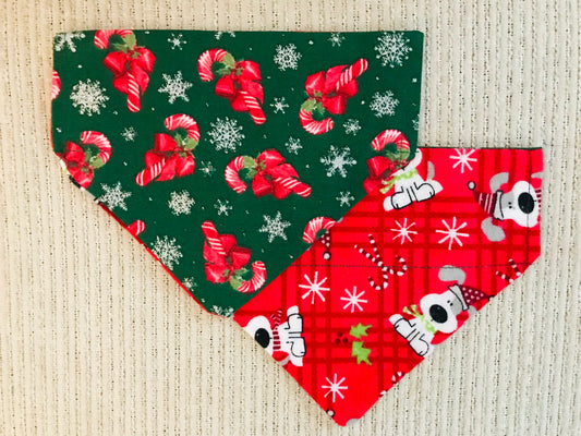 Christmas Dogs (Red)/Candy Canes (Green)