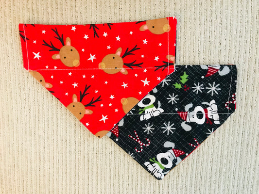 Reindeers/Christmas Dogs (Black)