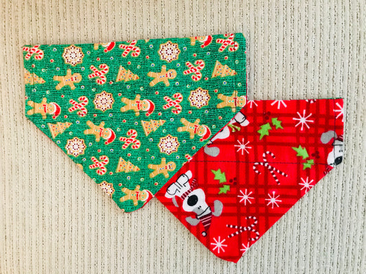 Christmas Dogs (Red)/Candy Canes & Gingerbread Men
