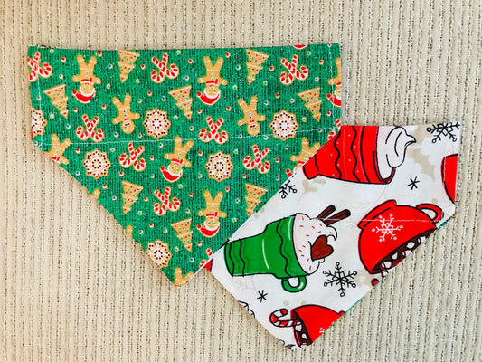 Hot Cocoa/Candy Canes & Gingerbread Men (Green)